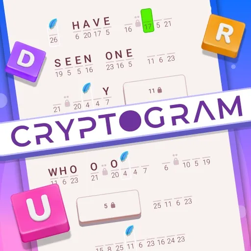 Cryptogram: Word Brain Puzzle